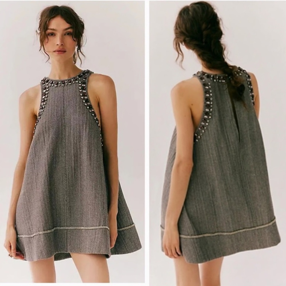 Free People "You're A Gem Mini Dress"